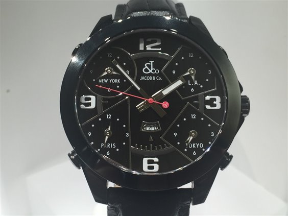 Jacob and co outlet 5 time zone black